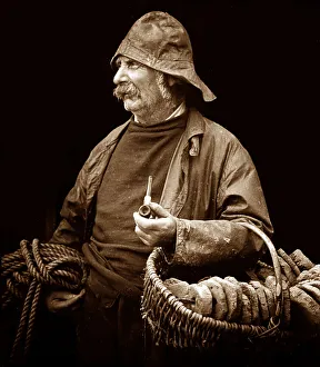 A photograph by Sam Thompson of Robert Parkinson of Bankends