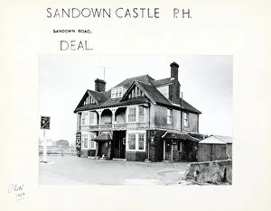 Thompson Prints: Photograph of Sandown Castle PH, Deal, Kent