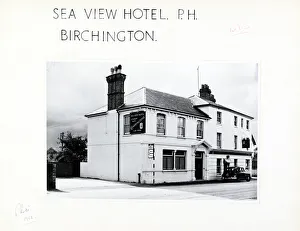 Birchington Prints: Photograph of Sea View Hotel, Birchington, Kent