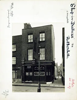 Marigold Prints: Photograph of Ship In Distress PH, Bermondsey, London