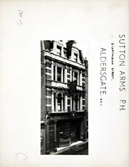Photograph of Sutton Arms, Aldersgate, London
