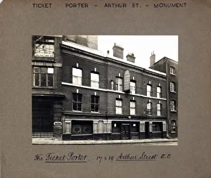 Photograph of Ticket Porter PH, Monument, London