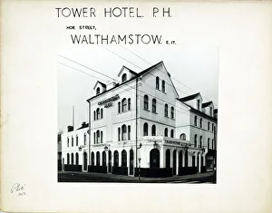 Walthamstow Prints: Photograph of Tower Hotel, Walthamstow, London