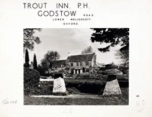 Trout Prints: Photograph of Trout Inn, Lower Wolvercott, Oxfordshire
