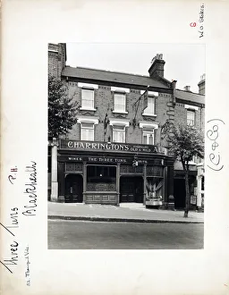 Three Prints: Photograph of Three Tuns PH, Blackheath, London