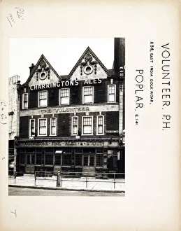 Poplar Prints: Photograph of Volunteer PH, Poplar, London