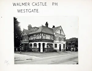 Walmer Prints: Photograph of Walmer Castle Hotel, Westgate, Kent