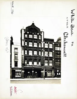 Clerkenwell Prints: Photograph of White Bear PH, Clerkenwell, London