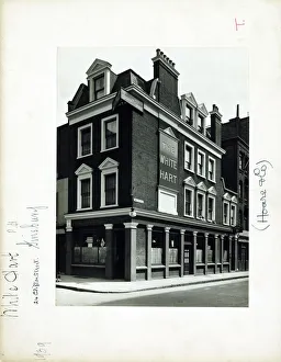 Finsbury Prints: Photograph of White Hart PH, Finsbury, London