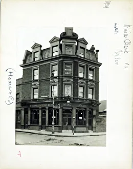 Poplar Prints: Photograph of White Hart PH, Poplar, London