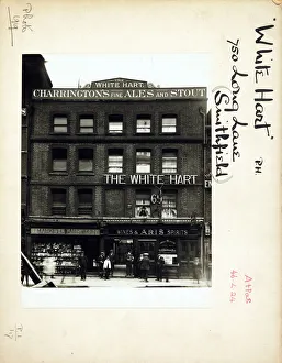 Smithfield Prints: Photograph of White Hart PH, Smithfield, London