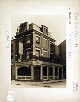 Bower Prints: Photograph of White Horse & Bower PH, Westminster, London