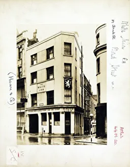 Photograph of White Lion PH, Bond Street, London Photograph of White Lion PH, Bond Street, London