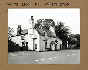 Refreshment Prints: Photograph of White Lion PH, Whittington, Shropshire