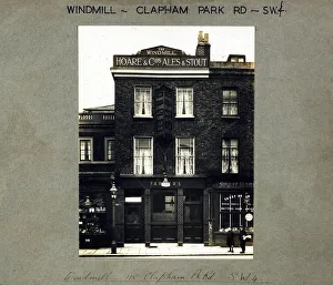Clapham Prints: Photograph of Windmill PH, Clapham, London
