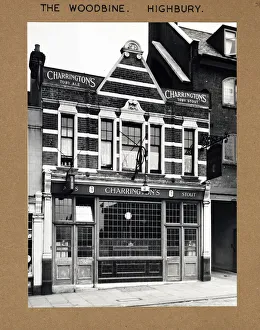 Highbury Prints: Photograph of Woodbine PH, Highbury, London