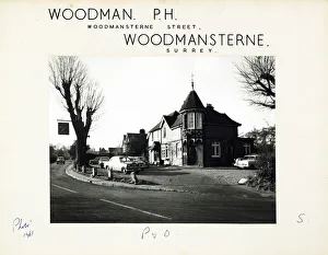 Photograph of Woodman PH, Woodmansterne, Surrey