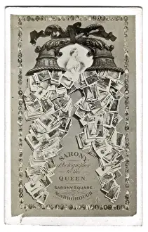 Photographers card, Sarony of Scarborough