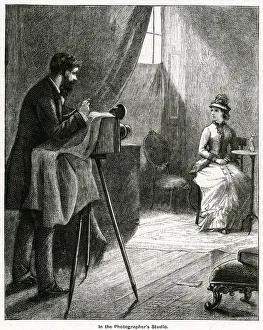 Images Dated 2nd September 2018: Photographic studio 1878