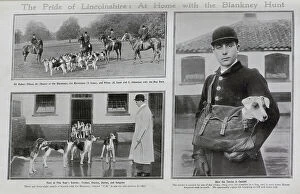 Isaac Collection: Photographs of the Blankney Hunt. Captioned, The Pride of Lincolnshire