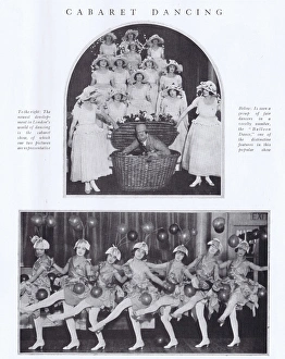 Images Dated 4th May 2016: Two photographs of the cabaret show at Rectors nightclub, Lo