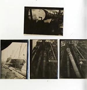Notation Prints: Four photographs of a cable ship