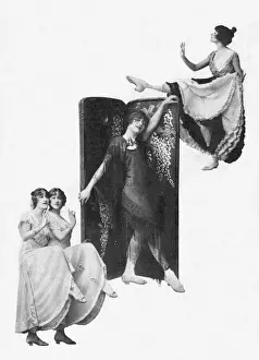 Rosie Prints: Three photographs of the Dolly Sisters, New York, 1912 Date: 1912