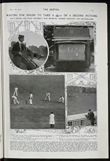 Clean Collection: Photographs showing how cricket is photographed