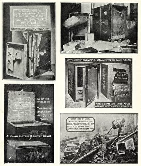 Images Dated 11th March 2020: Photographs of sub-standard safes -- Not Ratner