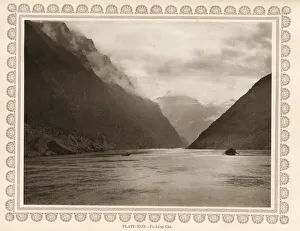 Photogravure, Donald Mennie, The Grandeur of the Gorges