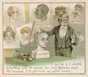 Phrenology Collection: Phrenology Lecture