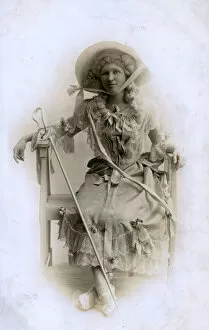 Phyllis from Bishop Auckland in the guise of Little Bo Peep