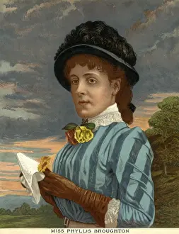 Broughton Prints: Phyllis Broughton / 1889