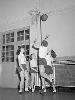 Physical Collection: Physical education, netball