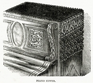 Images Dated 19th July 2017: Piano cover 1887