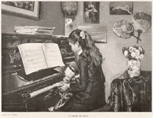 A piano lesson