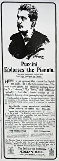 Pianola advert