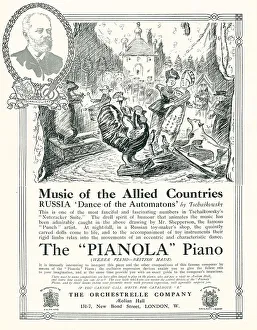 The Pianola Advertisement