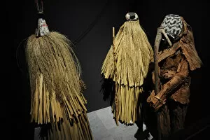 Orinoco Gallery: Piaroas ceremonial masks. 1960. Venezuela