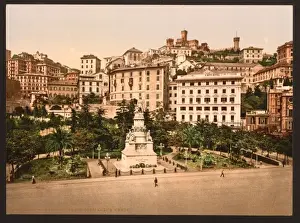 Piazza Acquaverde (Green Water Plaza), Genoa, Italy