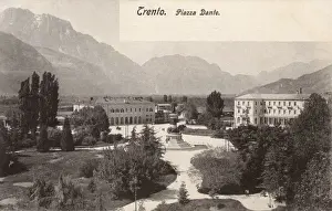 Tirol Prints: Piazza Dante at Trento, Italy