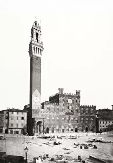 Siena Collection: Piazza del Campo, Siena, Tuscany, Italy