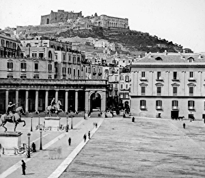 Images Dated 3rd February 2015: Piazza del Plebiscito, Naples, Italy