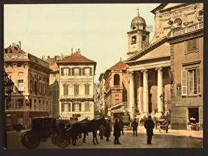 Piazza Gallery: Piazza dell Annunziata, Genoa, Italy
