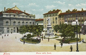 Images Dated 5th April 2012: The Piazza della Scala