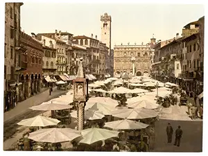 Delle Prints: Piazza delle Erbe, Verona, Italy
