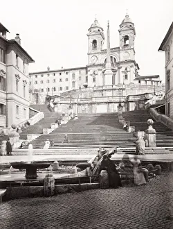 Piazza di Spagna, Spanish Steps, Rome Italy