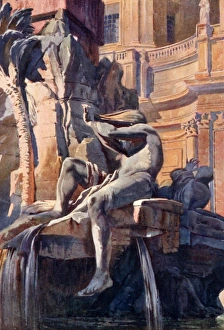 Piazza Gallery: Piazza Navona Fountain