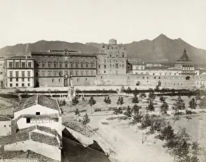Defensive Structure Prints: Piazza Vittoria, Palermo, Italy