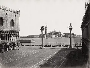 Piazzetta and the San Marco basin, Venice Italy